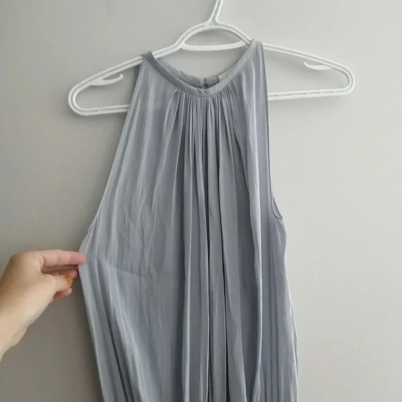 Ramy Brook Paris Drop Waist Sleeveless Pleated Mini Dress Lightweight Event XS - Picture 5 of 16